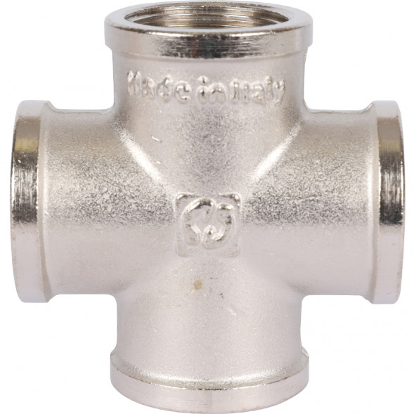 SFT-0031-000034 STOUT Крестовина ВВ никелированная 3/4 (270036N050000B)