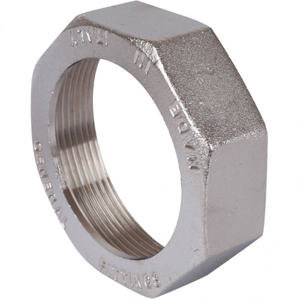 SFT-0045-000002 STOUT Разъемное соединение  американка  ВН, никелированное, уплотнение под гайкой по плоскости, 2” (2700A1N202000B)