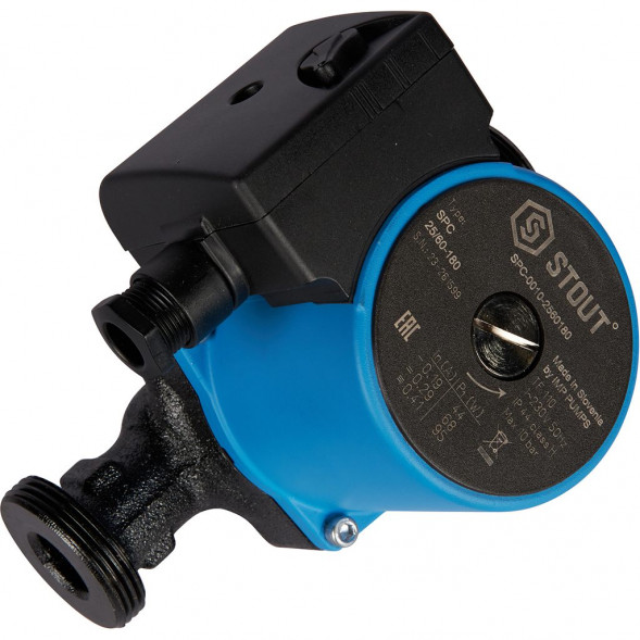 SPC-0010-2560180 STOUT Насос циркуляционный 25/60-180