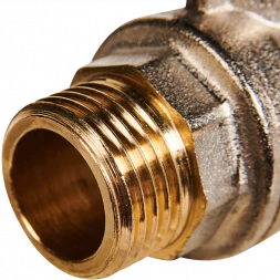 Кран шаровой полнопроходной STOUT НР/НР ручка бабочка 1/2