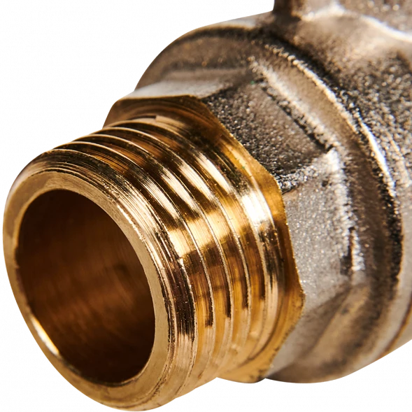 Кран шаровой полнопроходной STOUT НР/НР ручка бабочка 1/2