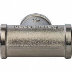 SFT-0020-000038 STOUT Тройник ВВ никелированный 3/8 (270014N030303B)