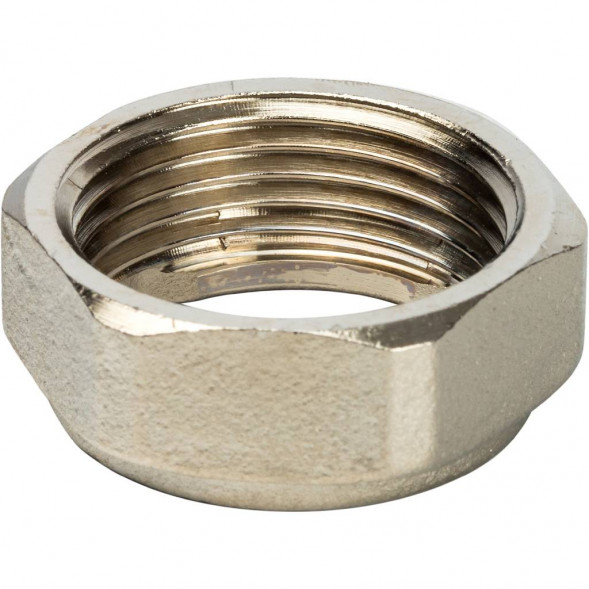 SDG-0019-010020 STOUT Разъемное соединение с плоским уплотнением, никелированное 3/4