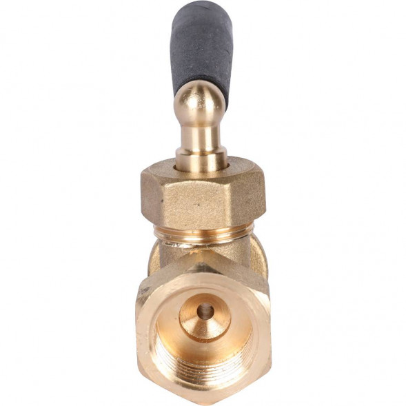 Кран шаровой для манометра STOUT ВР/НР, 1/2