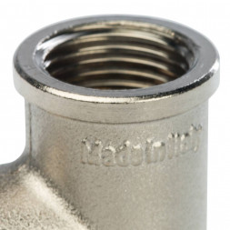 SFT-0020-000012 STOUT Тройник ВВ никелированный 1/2 (270014N040404B)