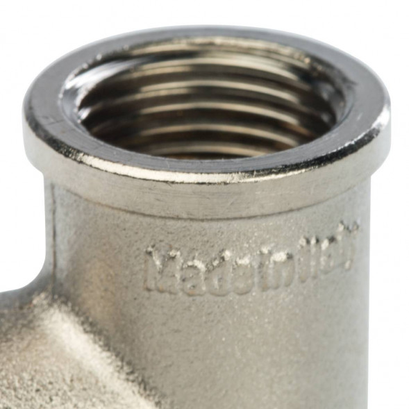 SFT-0020-000012 STOUT Тройник ВВ никелированный 1/2 (270014N040404B)