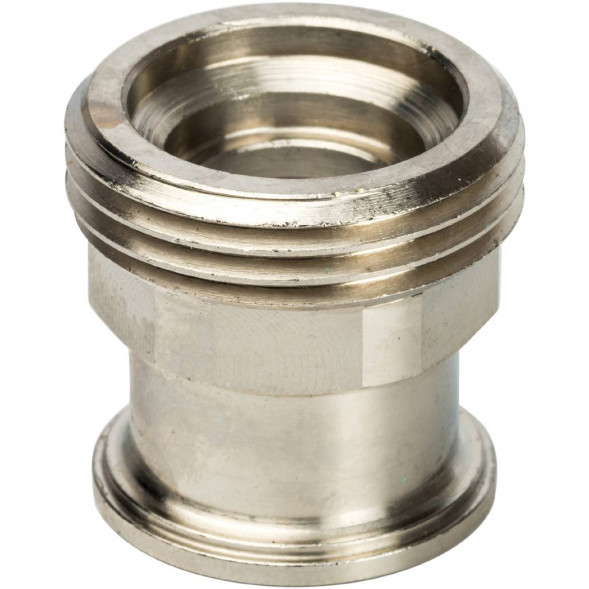 SDG-0019-010025 STOUT Разъемное соединение с плоским уплотнением, никелированное 1