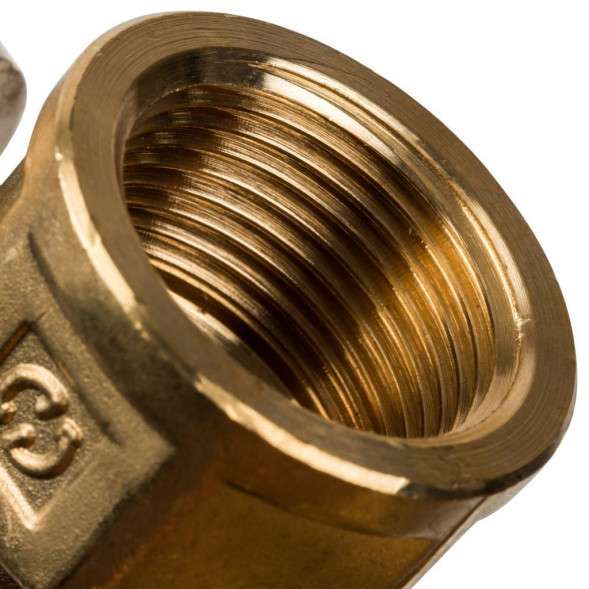 SFA-0028-002534 STOUT Тройник-переходник с внутренней резьбой 25xR 3/4  для труб из сшитого полиэтилена аксиальный (340012H052535B)