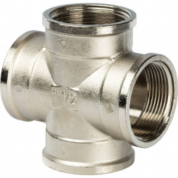 SFT-0031-000112 STOUT Крестовина ВВ никелированная 1 1/2 (270036N140000B)