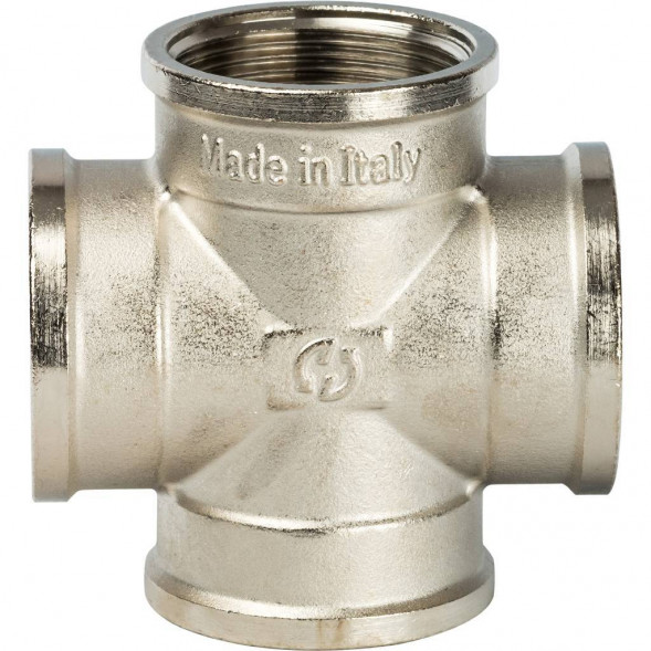 SFT-0031-000112 STOUT Крестовина ВВ никелированная 1 1/2 (270036N140000B)