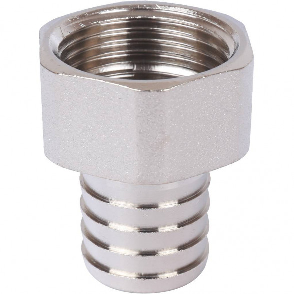 SFT-0066-000125 STOUT Штуцер ВР никелированный 1 x25 (2600F1N102500B)