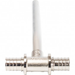 SFA-0026-252525 STOUT Трубка для подкл-я радиатора, Т-образная 25/15/25 для труб из сшитого полиэтилена аксиальный (3400K8N251525B)