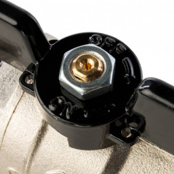 Кран шаровой полнопроходной STOUT ВР/НР, ручка бабочка 1, американка