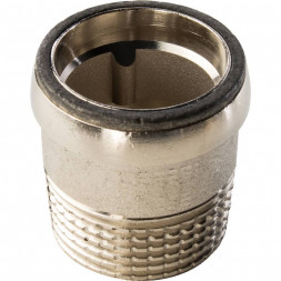 Кран шаровой полнопроходной STOUT ВР/НР, ручка бабочка 1, американка