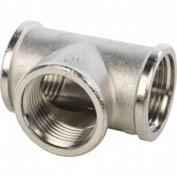 SFT-0020-000001 STOUT Тройник ВВ никелированный 1 (270014N101010B)