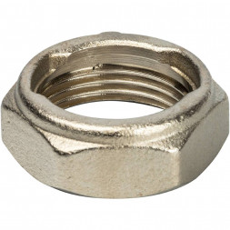 SDG-0019-020025 STOUT Разъемное соединение с плоским уплотнением и обратным клапаном, никелированное 1