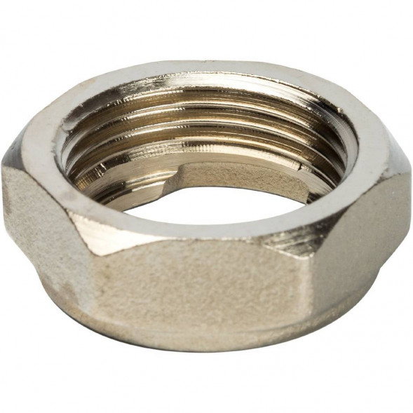 SDG-0019-020025 STOUT Разъемное соединение с плоским уплотнением и обратным клапаном, никелированное 1