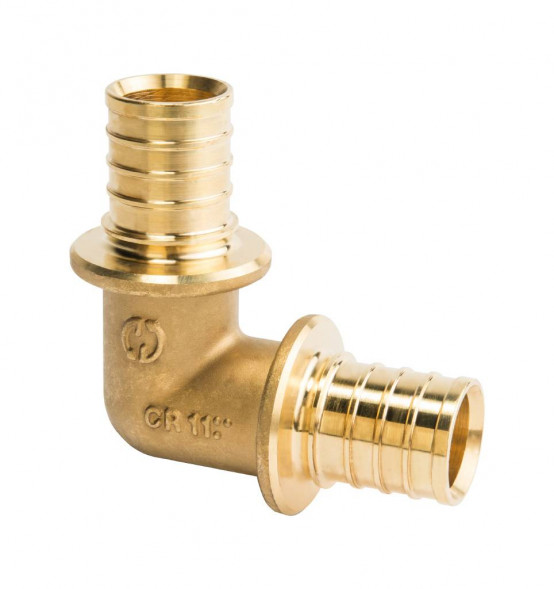 SFA-0007-000025 STOUT Угольник  90° 25 для труб из сшитого полиэтилена аксиальный (340020H253500B)