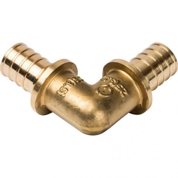 SFA-0007-000025 STOUT Угольник  90° 25 для труб из сшитого полиэтилена аксиальный (340020H253500B)