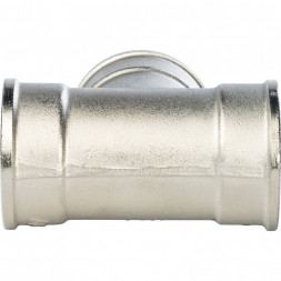 SFT-0020-000114 STOUT Тройник ВВ никелированный 1 1/4 (270014N121212B)