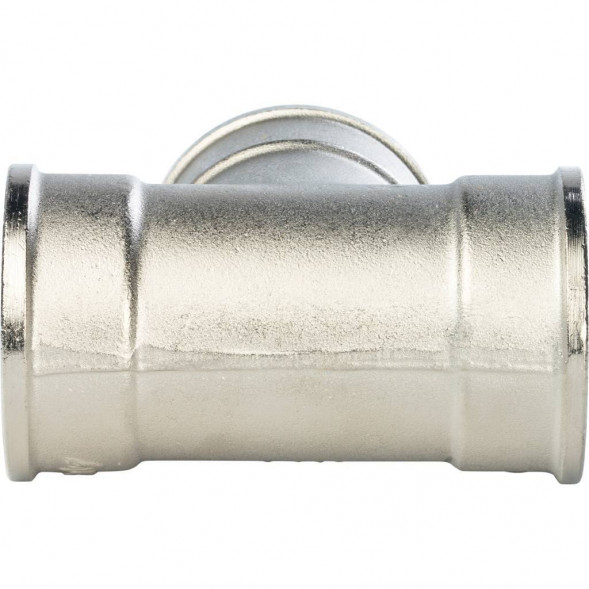 SFT-0020-000114 STOUT Тройник ВВ никелированный 1 1/4 (270014N121212B)