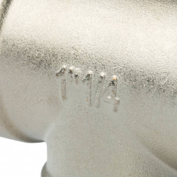 SFT-0020-000114 STOUT Тройник ВВ никелированный 1 1/4 (270014N121212B)