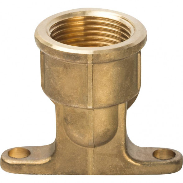 SFA-0009-002534 STOUT Угольник настенный с креплением 25xRp 3/4  для труб из сшитого полиэтилена аксиальный (340023H052535B)