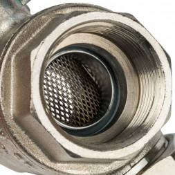 Кран шаровой STOUT с фильтром 3/4