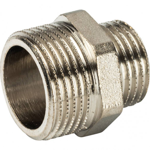 SFT-0004-003412 STOUT Ниппель НН переходной никелированный 3/4X1/2 (260003N050400B)