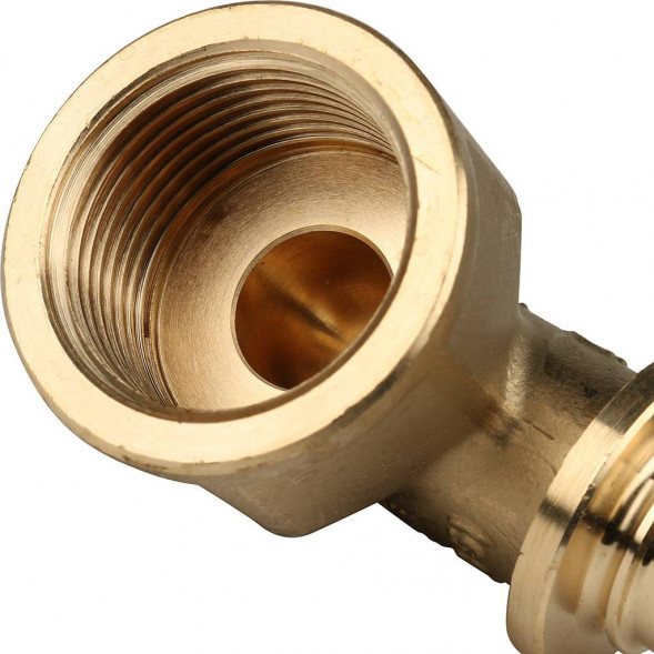 SFA-0006-002510 STOUT Угольник-переходник с внутренней резьбой 25xG 1  для труб из сшитого полиэтилена аксиальный (340022H102535B)