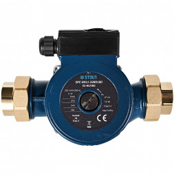 SPC-0011-3280180 STOUT Циркуляционный насос 32-80/180 220/240V 50Hz с латунными гайками G2 x Rp 1 1/4