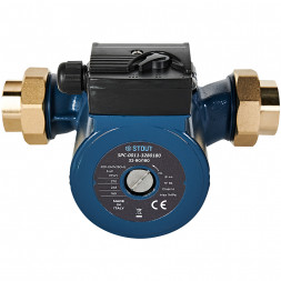 SPC-0011-3280180 STOUT Циркуляционный насос 32-80/180 220/240V 50Hz с латунными гайками G2 x Rp 1 1/4