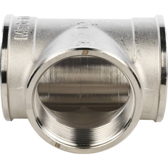 SFT-0020-000002 STOUT Тройник ВВ никелированный 2 (270014N202020B)