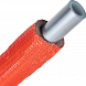 SPI-0003-002028 STOUT 20х2,8 (бухта 100 метров) PEX-a труба из сшитого полиэтилена с кислородным слоем, серая в теплоизоляции (красная)