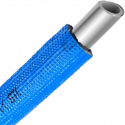 SPI-0004-002028 STOUT 20х2,8 (бухта 100 метров) PEX-a труба из сшитого полиэтилена с кислородным слоем, серая в теплоизоляции (синяя)