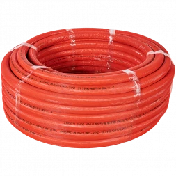 SPI-0003-002535 STOUT 25х3,5 (бухта 50 метров) PEX-a труба из сшитого полиэтилена с кислородным слоем, серая в теплоизоляции (красная)