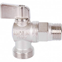 STOUT  Кран шаровой угловой для бытовой техники 1/2  х 3/4