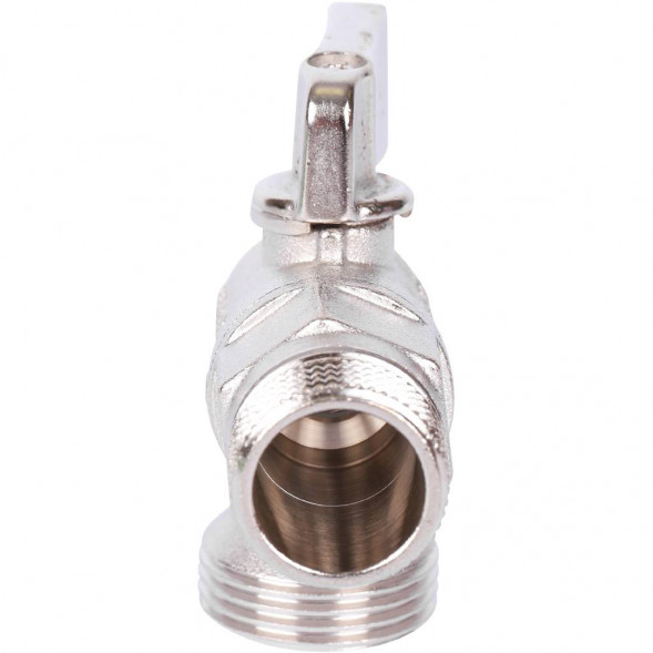 STOUT  Кран шаровой угловой для бытовой техники 1/2  х 3/4