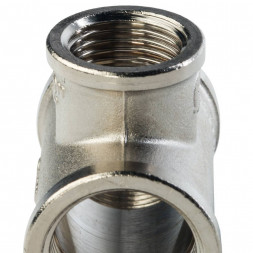 SFT-0022-341234 STOUT Тройник ВВ переходной никелированный 3/4X1/2X3/4 (270013N050405B)