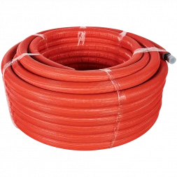 SPI-0003-003244 STOUT 32х4,4 (бухта 50 метров) PEX-a труба из сшитого полиэтилена с кислородным слоем, серая в теплоизоляции (красная)