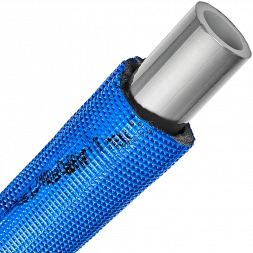 SPI-0004-003244 STOUT 32х4,4 (бухта 50 метров) PEX-a труба из сшитого полиэтилена с кислородным слоем, серая в теплоизоляции (синяя)