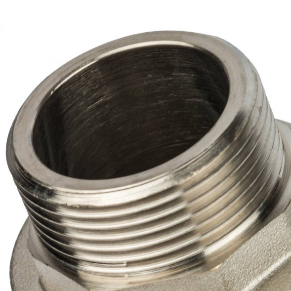 Кран шаровой STOUT полнопроходной, ВР/НР, ручка бабочка 1 1/4