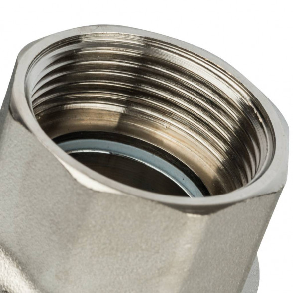 Кран шаровой STOUT полнопроходной, ВР/НР, ручка бабочка 1 1/4