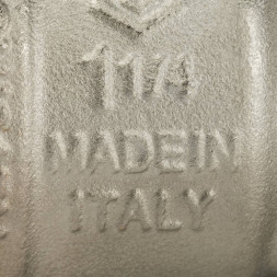 Кран шаровой STOUT полнопроходной, ВР/НР, ручка бабочка 1 1/4