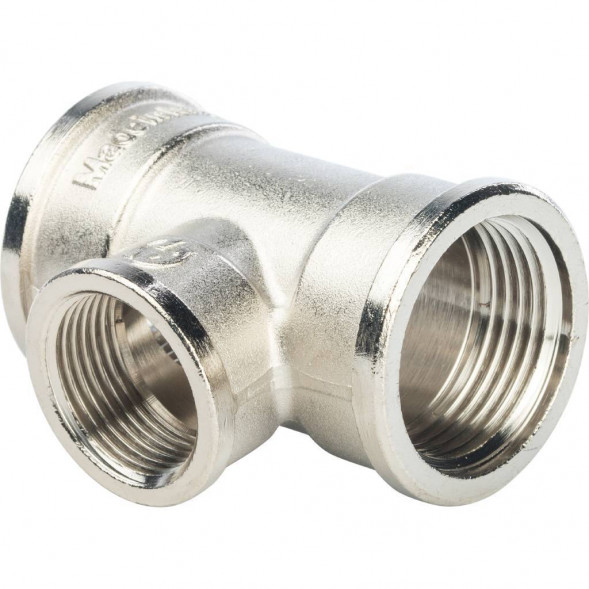 SFT-0022-001341 STOUT Тройник ВВ переходной никелированный 1 X3/4X1 (270013N100510B)