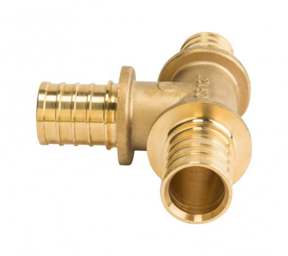 SFA-0013-000032 STOUT Тройник равнопроходный 32x32x32 для труб из сшитого полиэтилена аксиальный (340010H324400B)