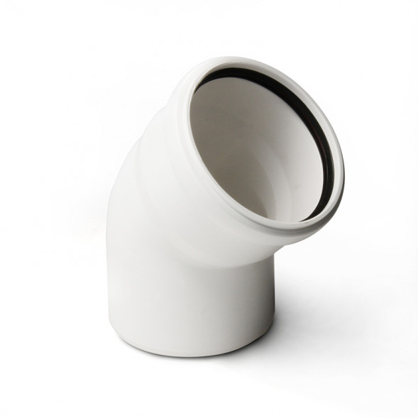 Отвод Pro Aqua Stilte Белый 50x30