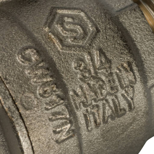 Кран шаровой STOUT полнопроходной, НР/НР, ручка бабочка 3/4