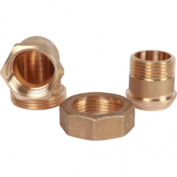 SFT-0058-000001 STOUT Разъемное угловое  соединение  американка  ВН 1 (2700A4H101000B)