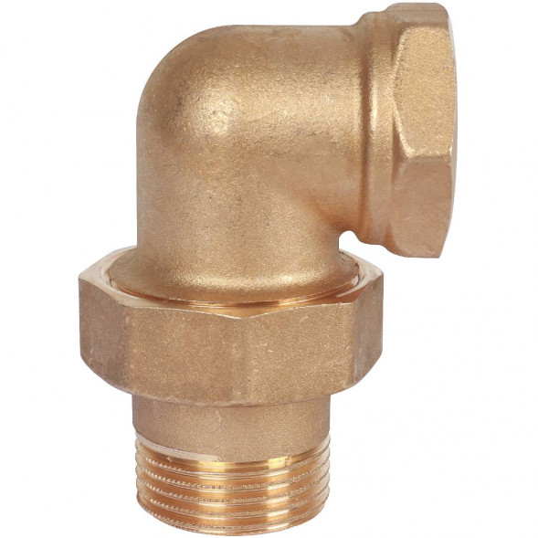 SFT-0058-000001 STOUT Разъемное угловое  соединение  американка  ВН 1 (2700A4H101000B)